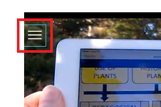A button that opens the bookmark menu.