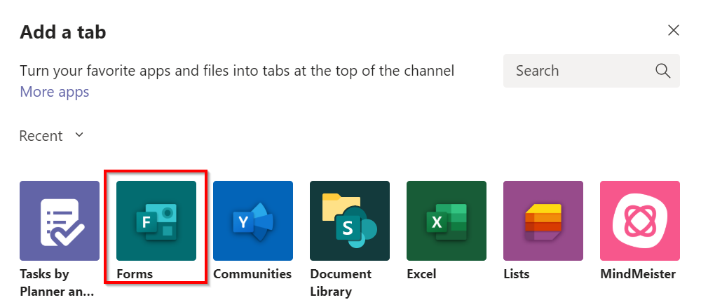 How to Create a Microsoft Form in a Teams Tab // Digital Learning