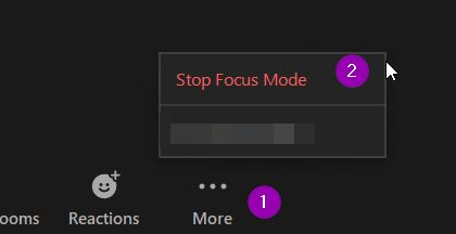 zoom focus mode off