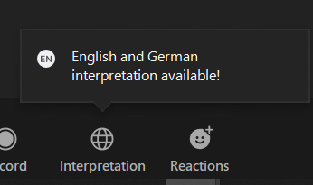 zoom interpretation languages available