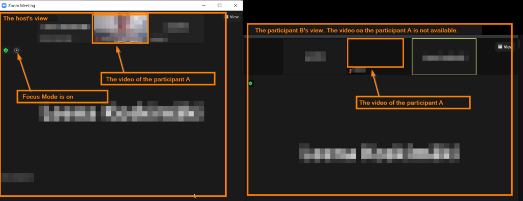 Focus Mode Now Enabled in Zoom